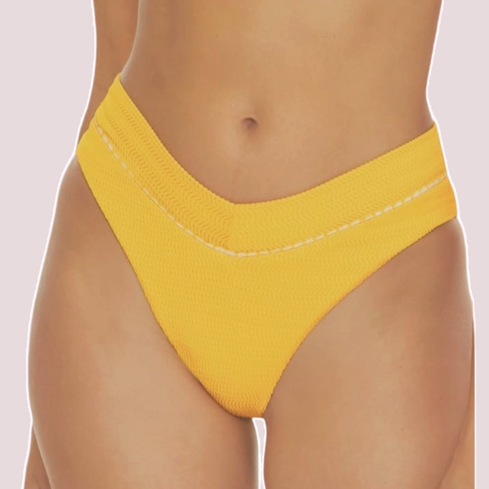 NWT BECCA Standard Tuscany French Cut‎ Cheeky Coverage Bikini Bottom - Med